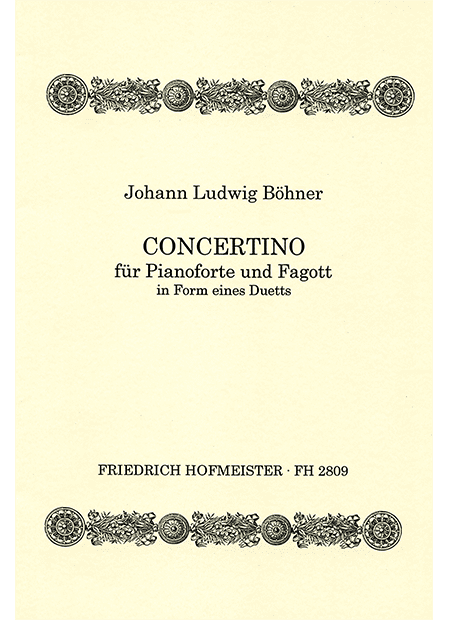 Concertino für Pianoforte und Fagott