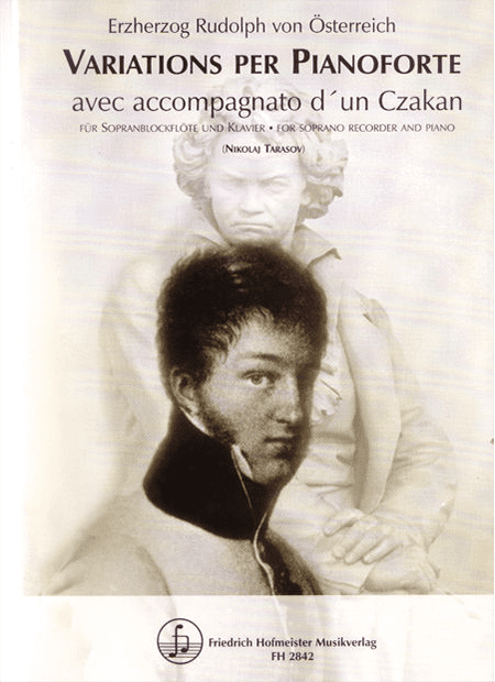 Variations per Pianoforte avec accompagnato d'un Czakan