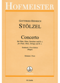 Concerto für Flöte, Oboe, Streicher und B.c.