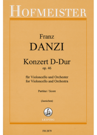 Konzert D-Dur für Violoncello und Orchester, op. 46 / Partitur