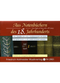Aus Notenbüchern des 18. Jahrhunderts, Heft 1