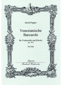 Venezianische Barcarole A-Dur, op. 75,3