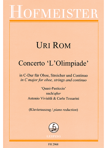 Concerto "L'Olimpiade" in C-Dur für Oboe, Streicher und Continuo