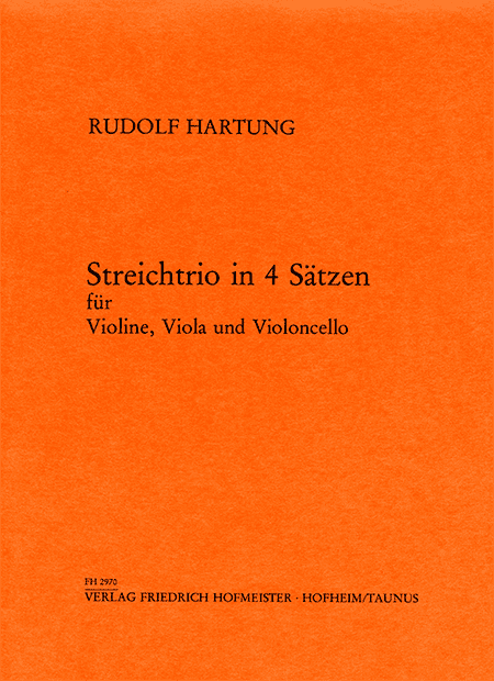Streichtrio in 4 Sätzen