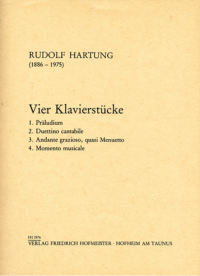 4 Klavierstücke