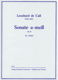 Sonate a-Moll, op. 22
