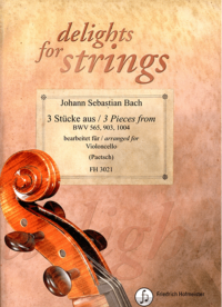 3 Stücke aus BWV 565, 903, 1004