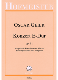 Konzert E-Dur für Kontrabass und Orchester, op. 11