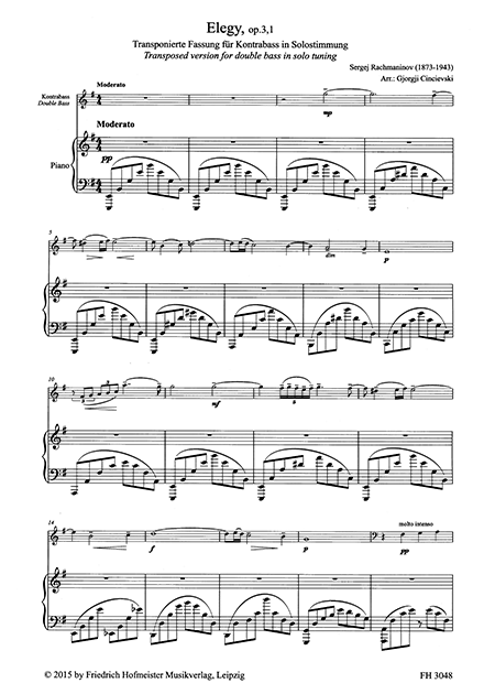 Elegy, op. 3, Nr. 1 – Bild 2