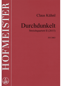 Durchdunkelt / Partitur