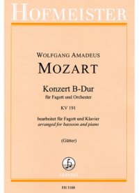 Konzert B-Dur für Fagott und Orchester