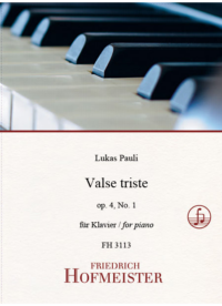 Valse triste, op. 4, 1