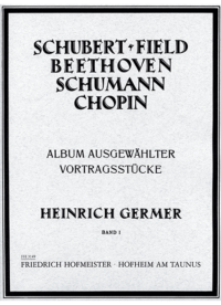 Album ausgewählter Vortragsstücke, Heft 1