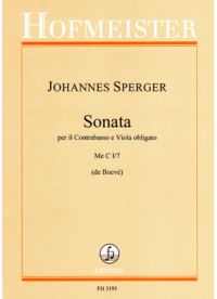 Sonata per il Contrabasso e Viola obligato