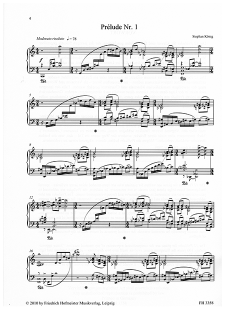 12 Préludes für Klavier – Bild 2