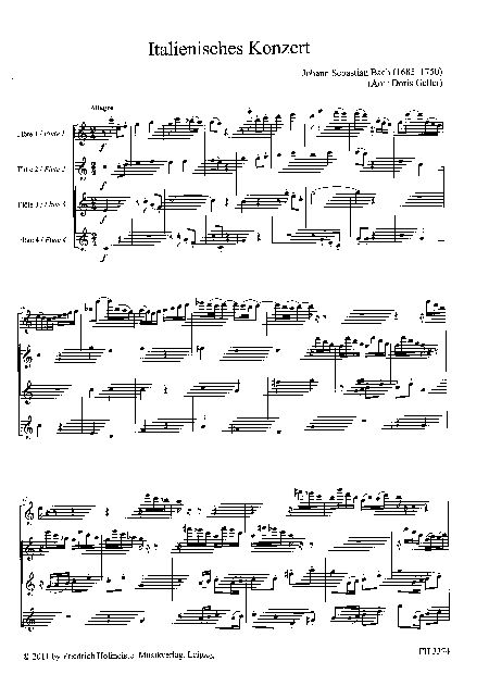 Italienisches Konzert, BWV 971 – Bild 2
