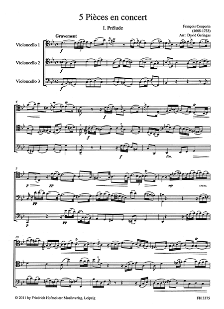 5 Pièces en concert – Bild 2