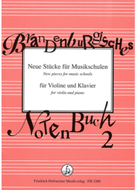 Brandenburgisches Notenbuch, Vol 2