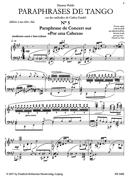 Paraphrases de Tango, Vol. 2 – Bild 2