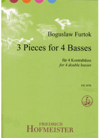 3 Pieces for four Basses