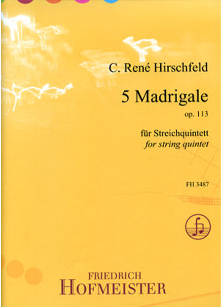 5 Madrigale, op. 113
