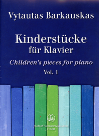 Kinderstücke für Klavier, Vol.1