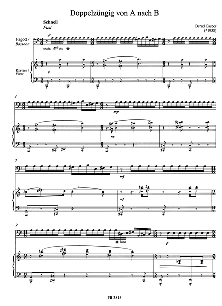 Zeitgenössische Fagottmusik, Vol. 3 – Bild 2