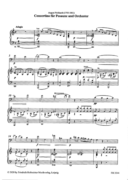 Concertino für Posaune und Orchester / KlA – Bild 2