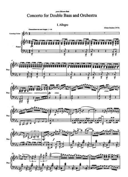 Konzert für Kontrabass und Orchester / KlA – Bild 2