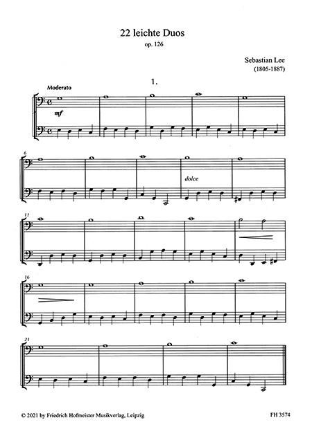 22 leichte Duos, op. 126 – Bild 2