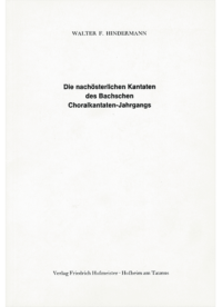 Die nachösterlichen Kantaten des Bachschen Choralkantaten-Jahrgangs, br.