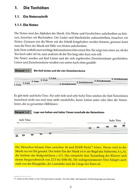 Musiktheorie für Jung und Alt – Bild 2