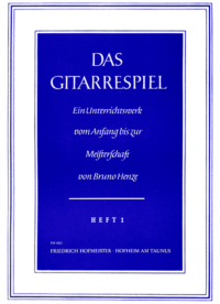 Das Gitarrespiel, Heft 1
