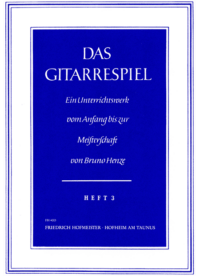 Das Gitarrespiel, Heft 3