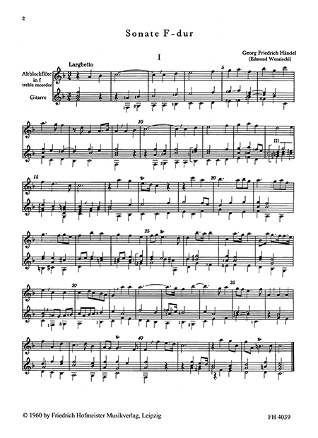 Sonate F-Dur – Bild 2