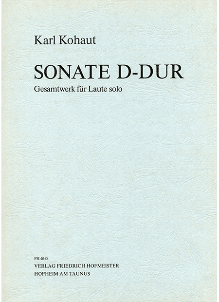 Sonate D-Dur