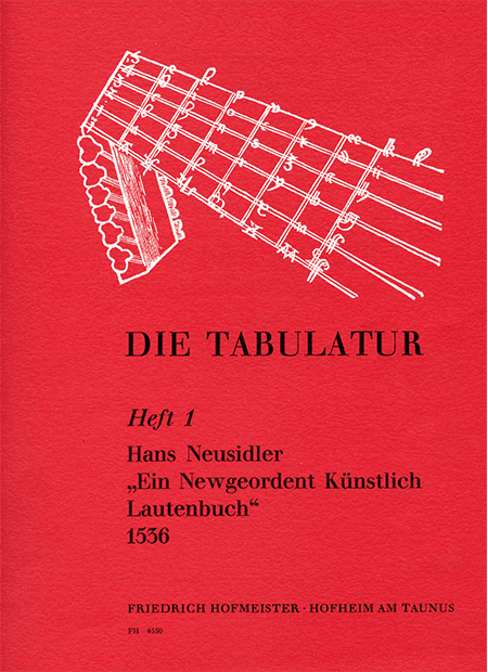 Ein Newgeordent Künstlich Lautenbuch, 1536,