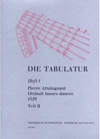 Dixhuit basses dances, 1529