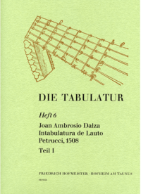 Intabulatura de Lauto Petrucci, 1508,