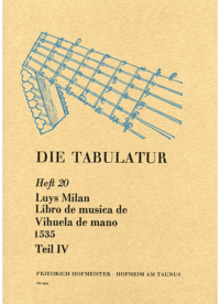 Libro de musica de Vihuela de mano, 1535, Teil IV
