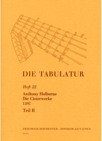 Die Cisterwerke aus der Schule von 1597