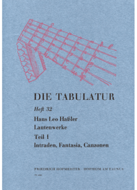Lautenwerke, 1615