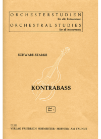 Orchesterstudien Kontrabass, Heft 1