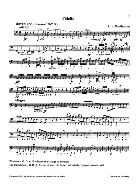 Orchesterstudien Kontrabass, Heft 3 – Bild 2