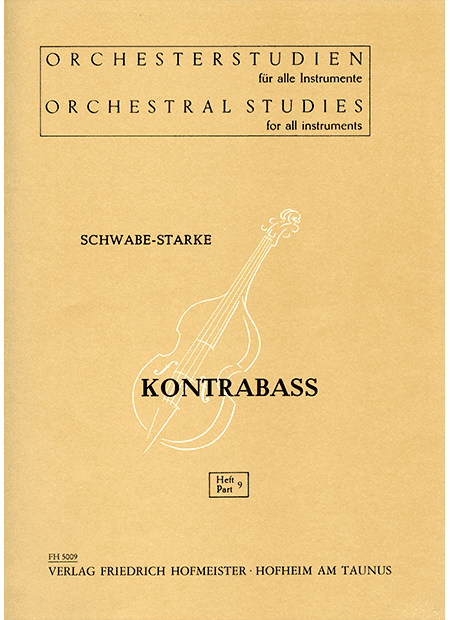 Orchesterstudien, Heft 9