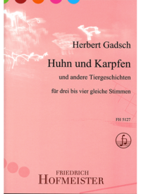 Huhn und Karpfen und andere Tiergeschichten (Partitur)