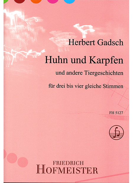 Huhn und Karpfen und andere Tiergeschichten (Partitur)