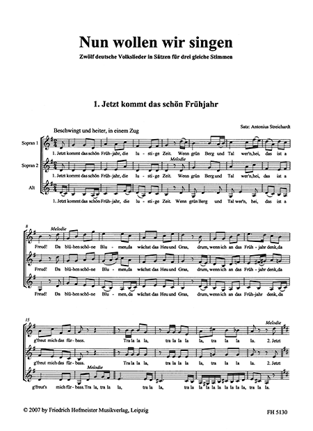 Nun wollen wir singen – Bild 2