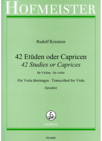 42 Etüden oder Capricen für Violine