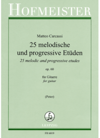 25 melodische und progressive Etüden, op. 60